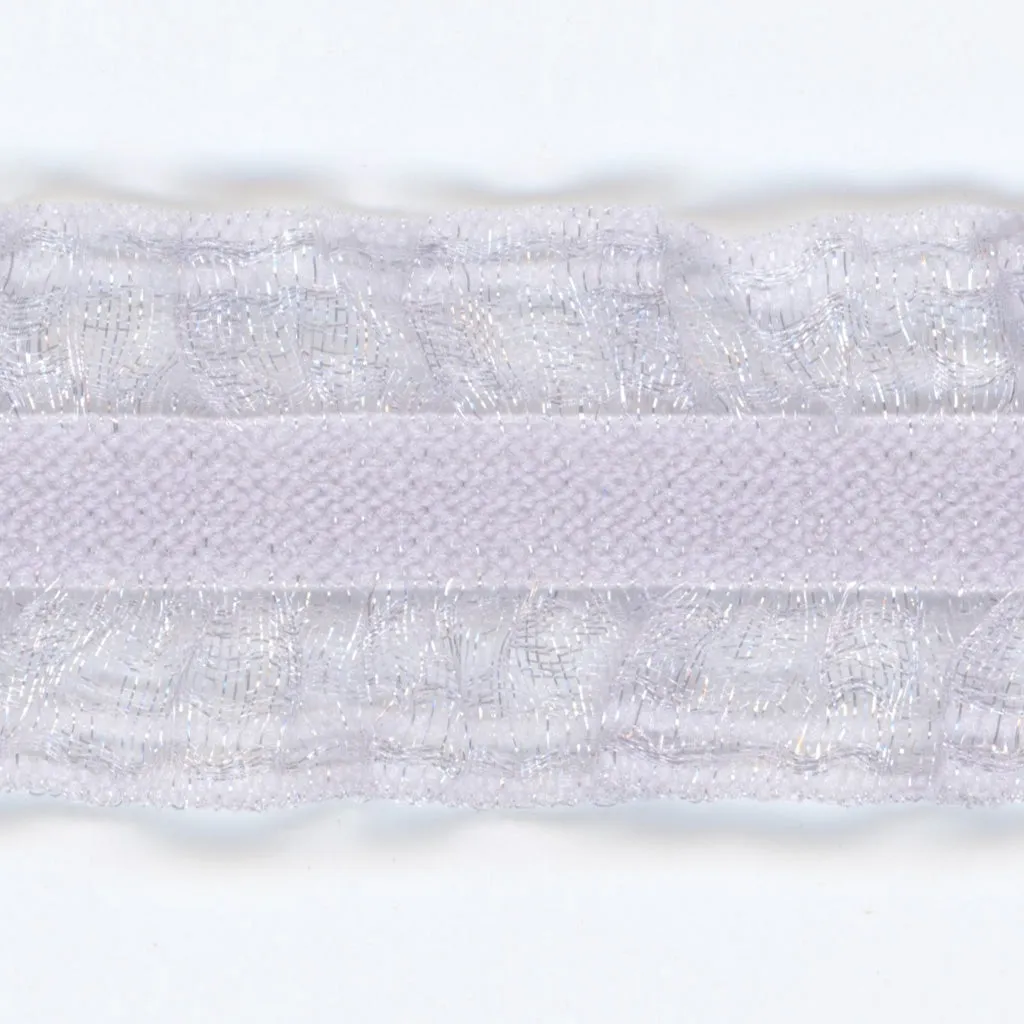 Double Frill Stretch #93 Silver Rose