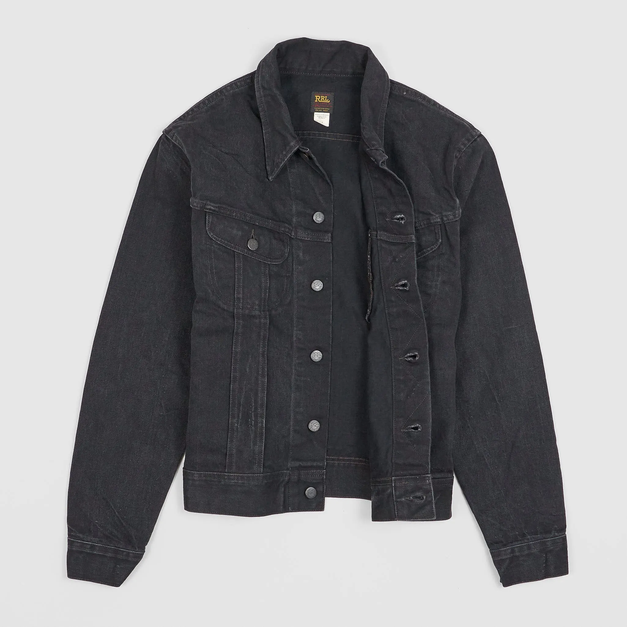 Double RL 50's Style Stone Washed Cowboy Denim Jacket