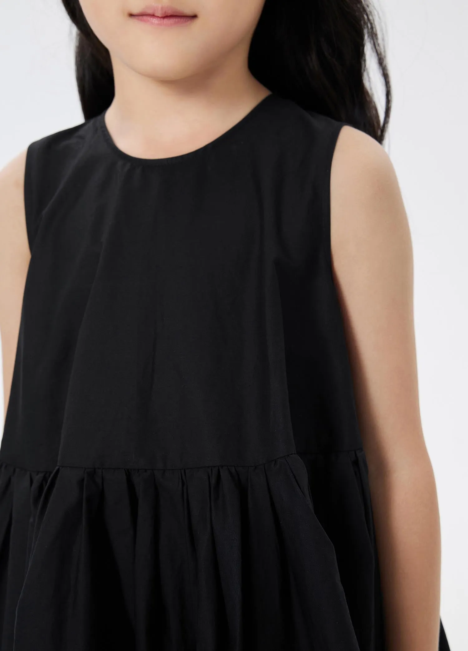 Dress / jnby by JNBY Solid A-Line Sleeveless Dress