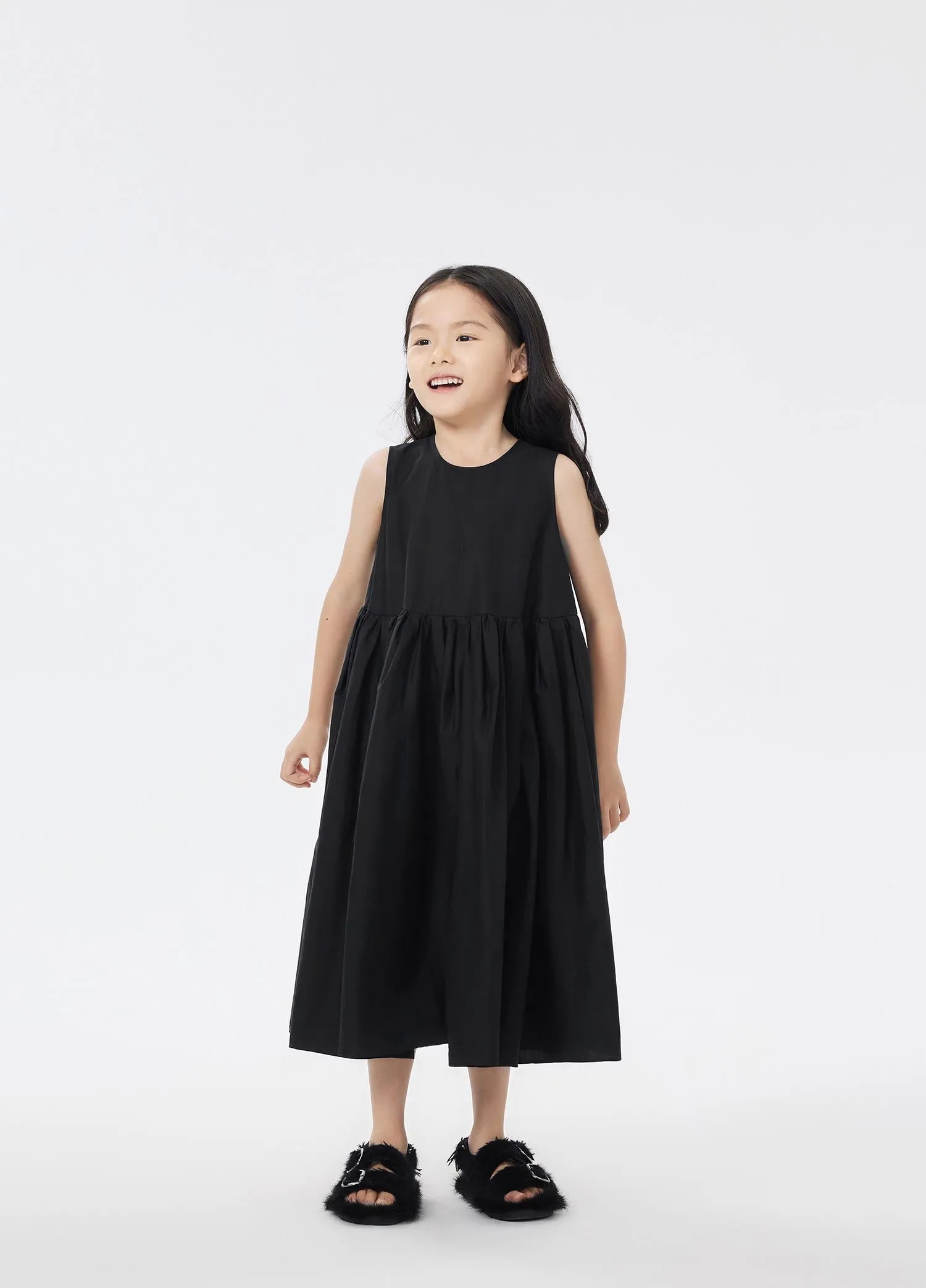 Dress / jnby by JNBY Solid A-Line Sleeveless Dress