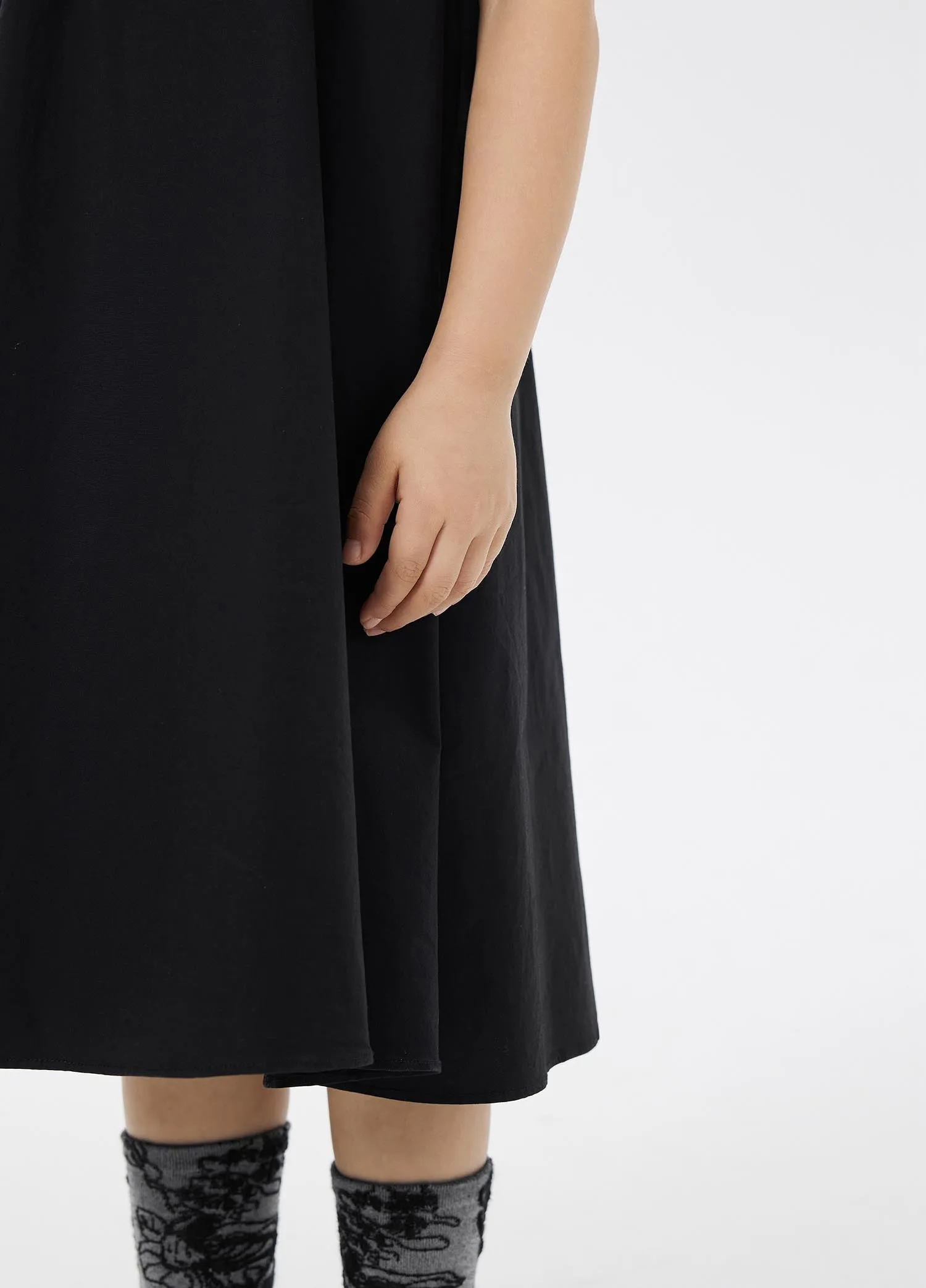 Dress / jnby by JNBY Solid Loose Fit Short Sleeve Dress