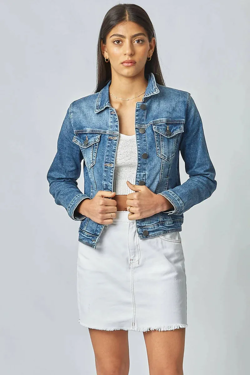 DRICOPER Dita vintage indigo denim jacket