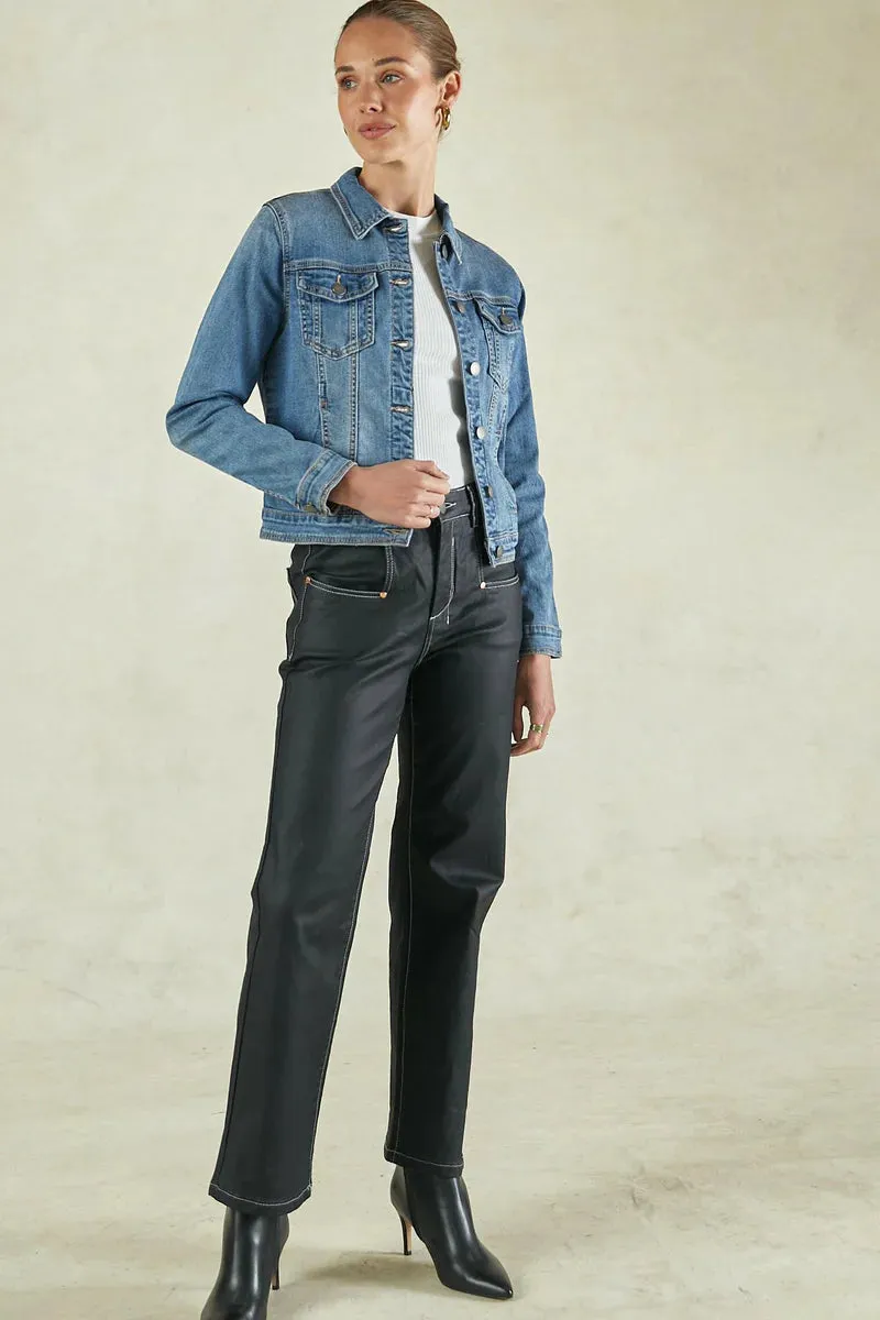 DRICOPER Dita vintage indigo denim jacket