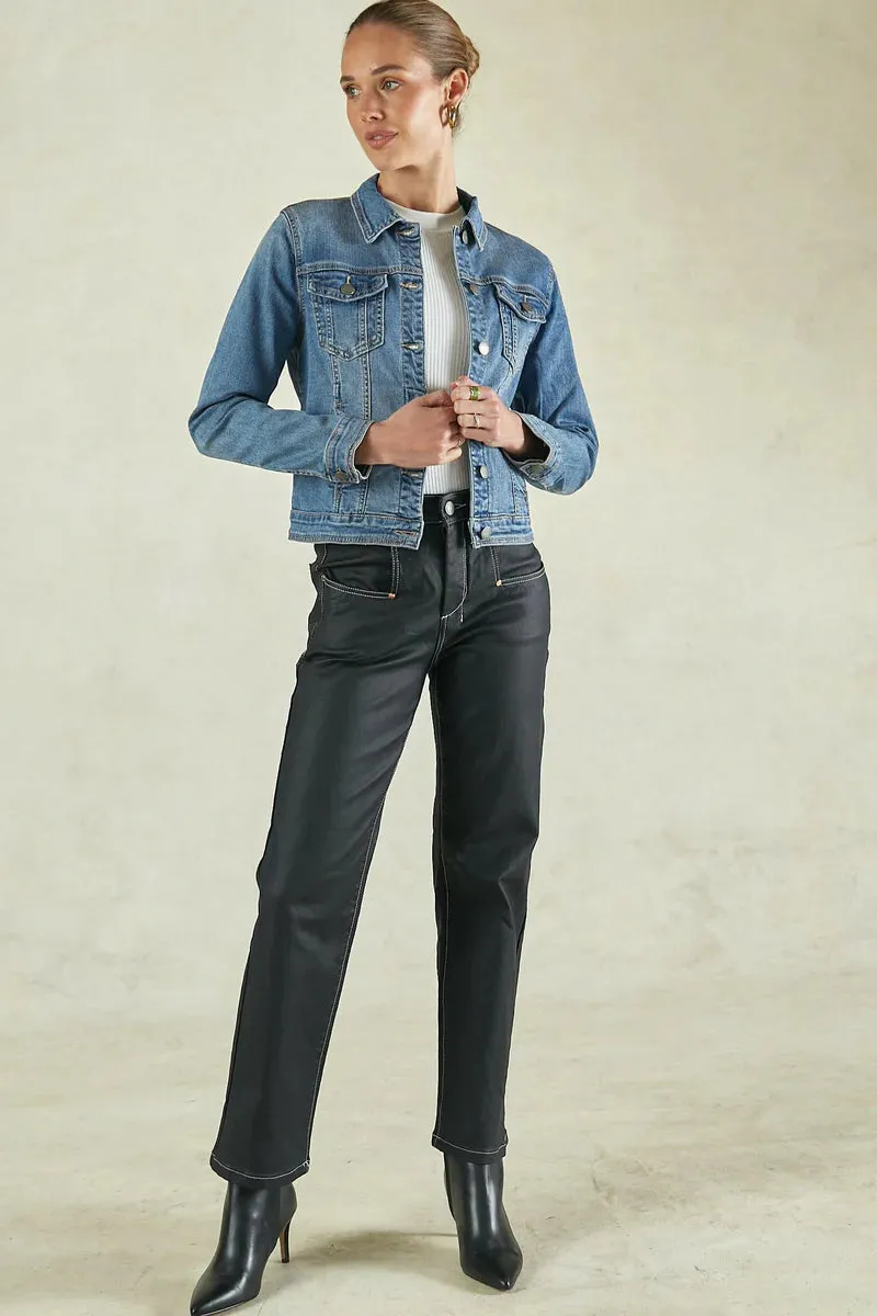 DRICOPER Dita vintage indigo denim jacket