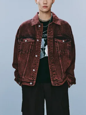 Drop Shoulder Sleeve Denim Jackets