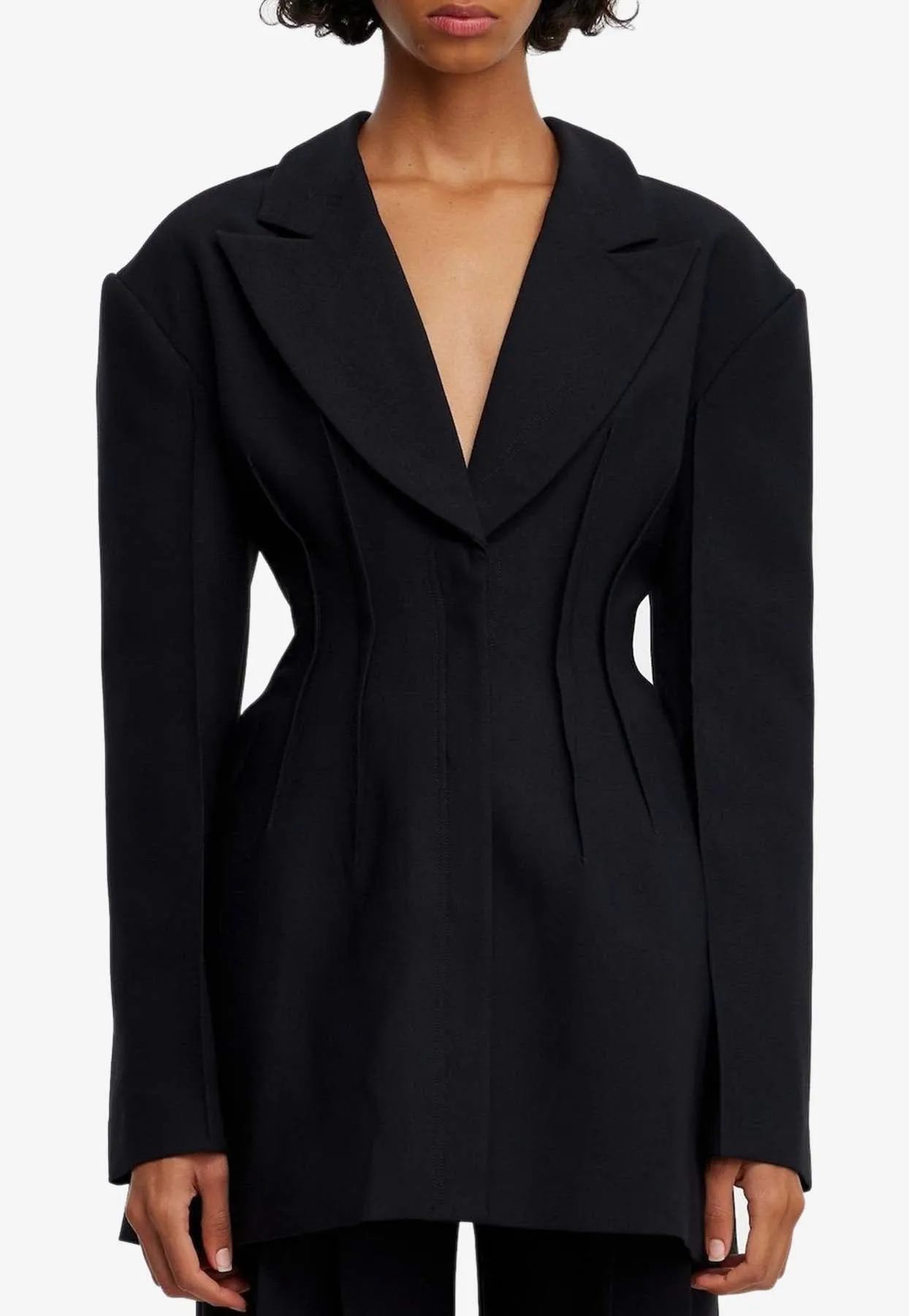 Edrom Open Back Blazer