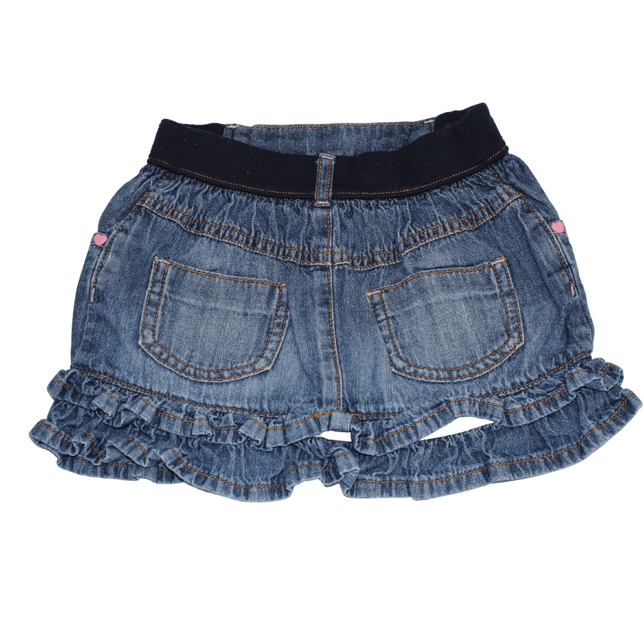 Elasticated Waist Frill Skirt