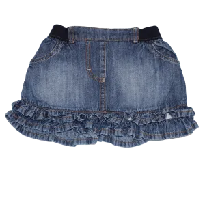 Elasticated Waist Frill Skirt