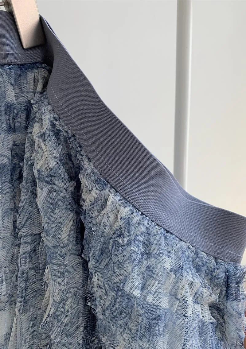 Elegant A-Line Skirt for Women with a Flowing Tiered Design