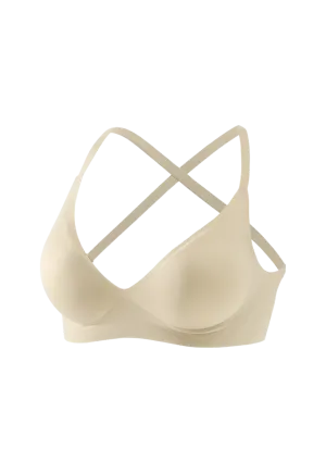 Elegant Backless Strappy Bra