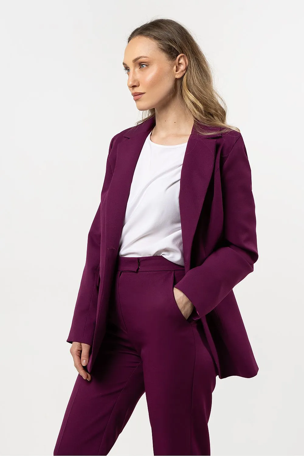 Elegant Fitted Blazer Outerwear