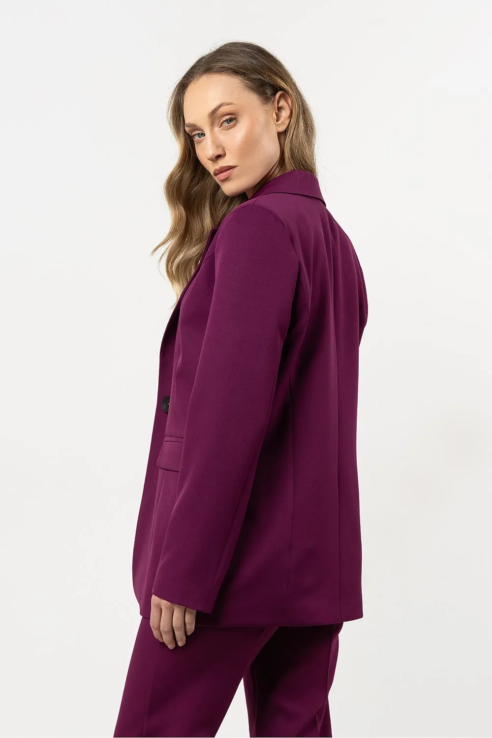 Elegant Fitted Blazer Outerwear