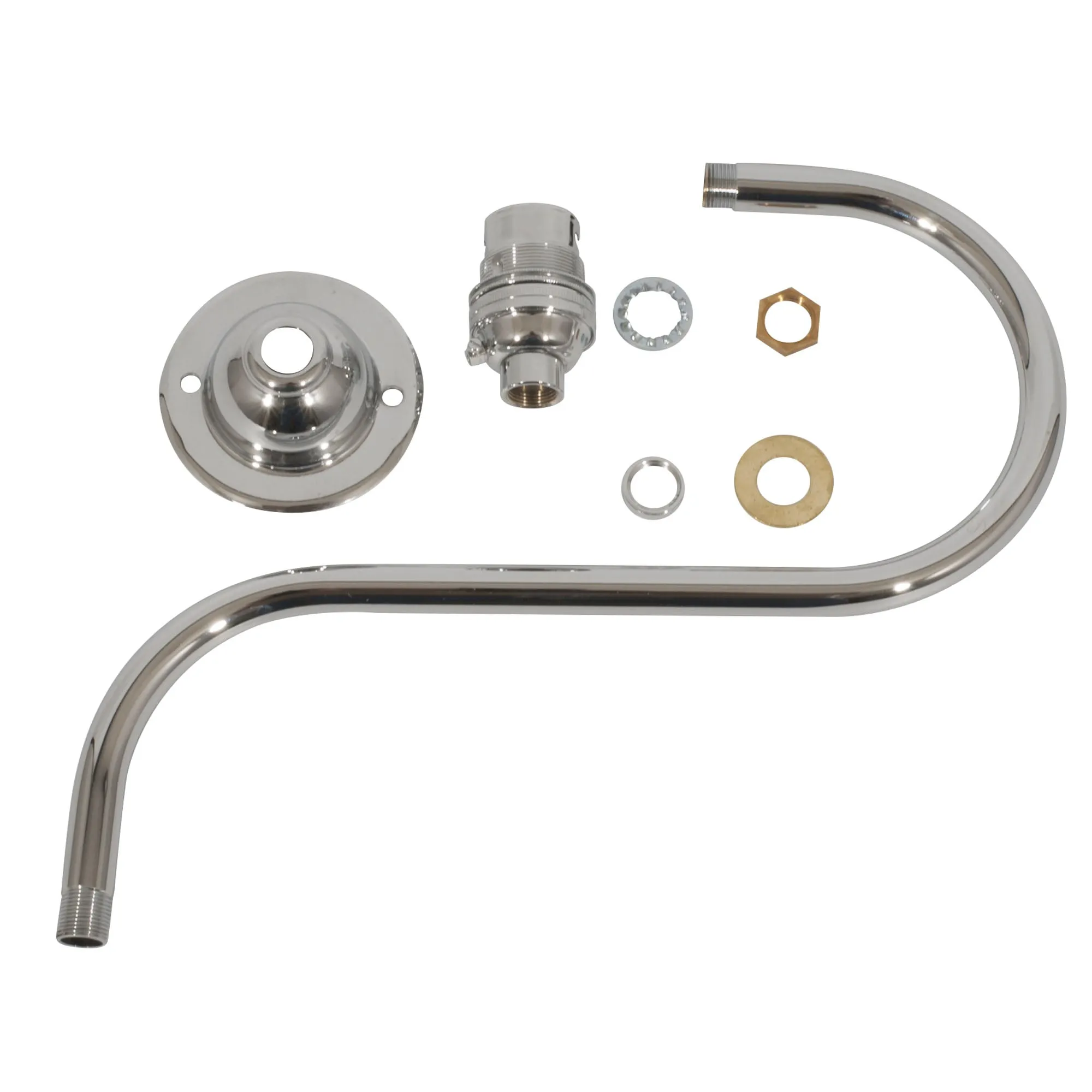 ElekTek Swan Neck Light Fitting Kit
