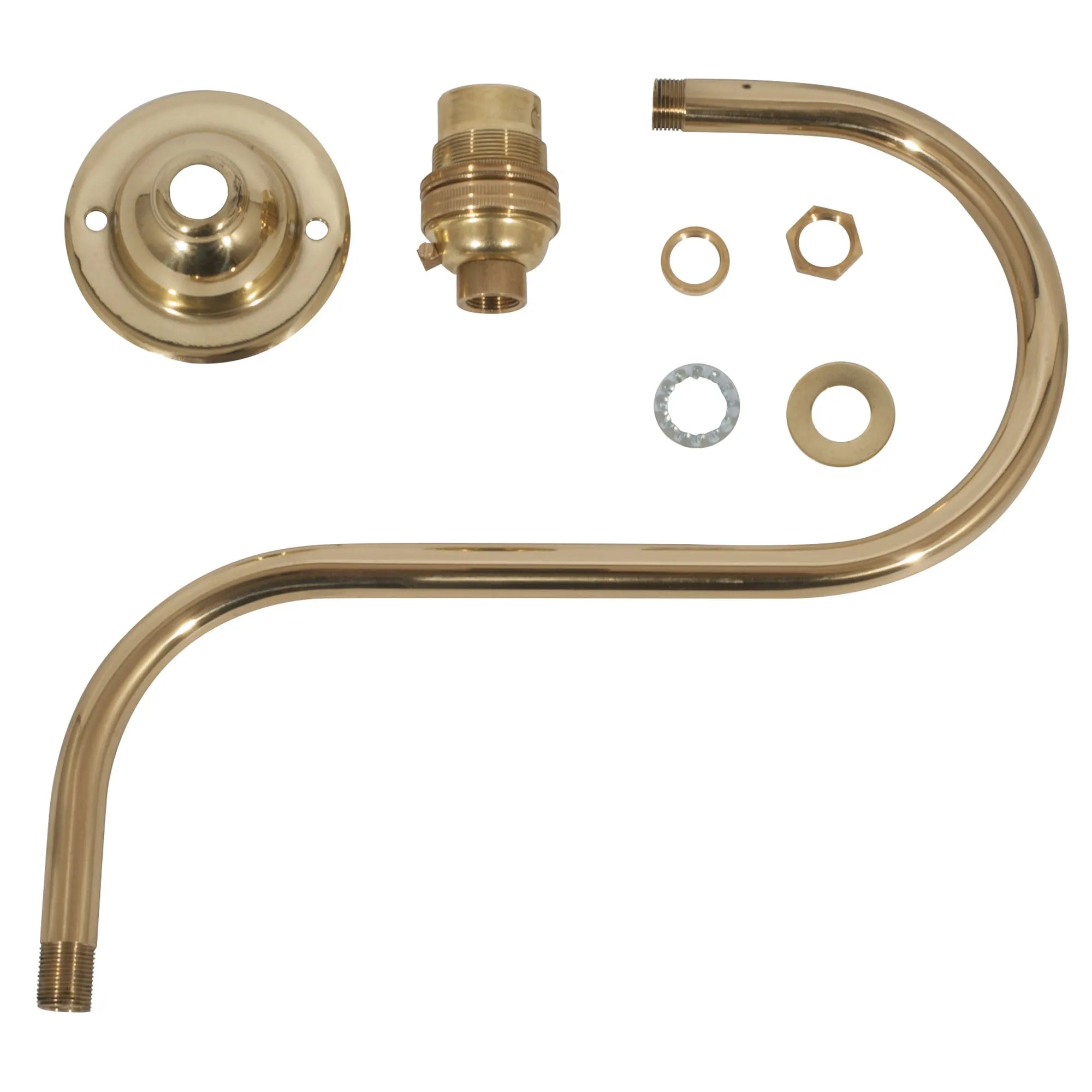ElekTek Swan Neck Light Fitting Kit