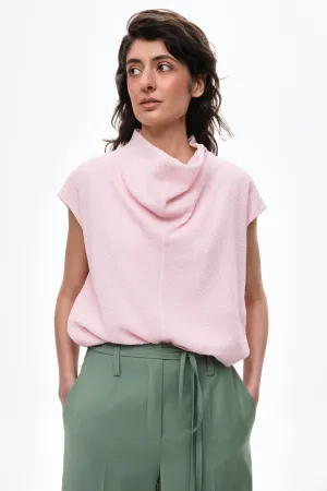 Elise Top in Blush Pink