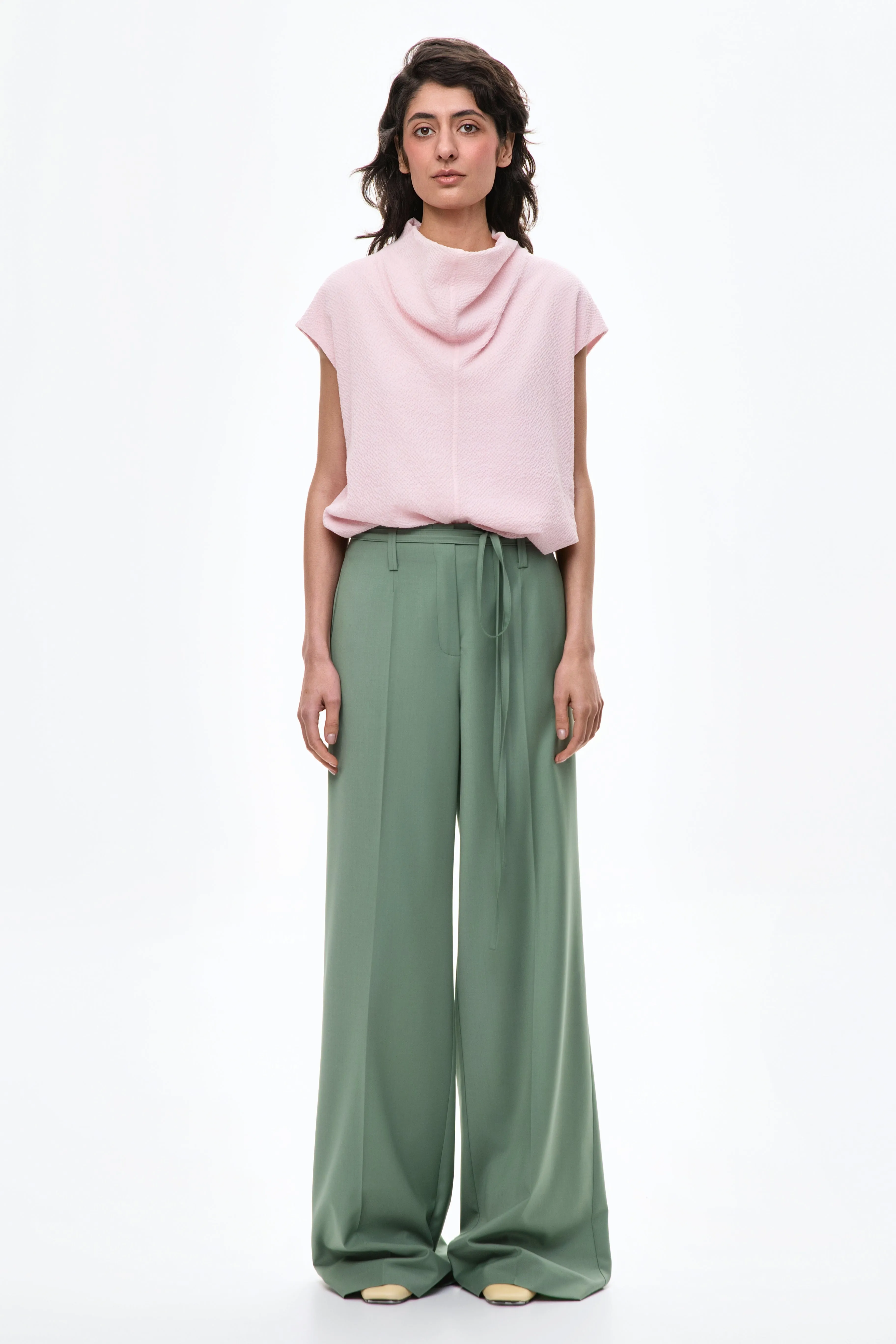 Elise Top in Blush Pink