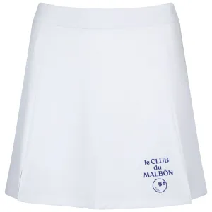 Ella High Waisted Skirt White