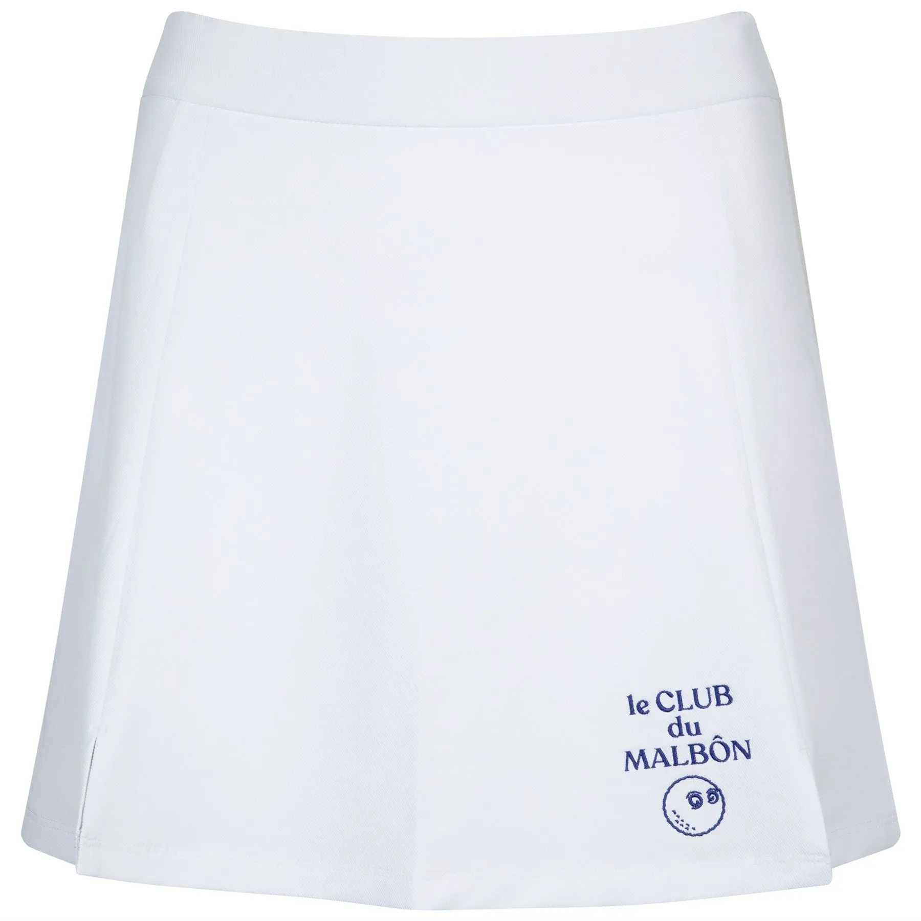 Ella High Waisted Skirt White