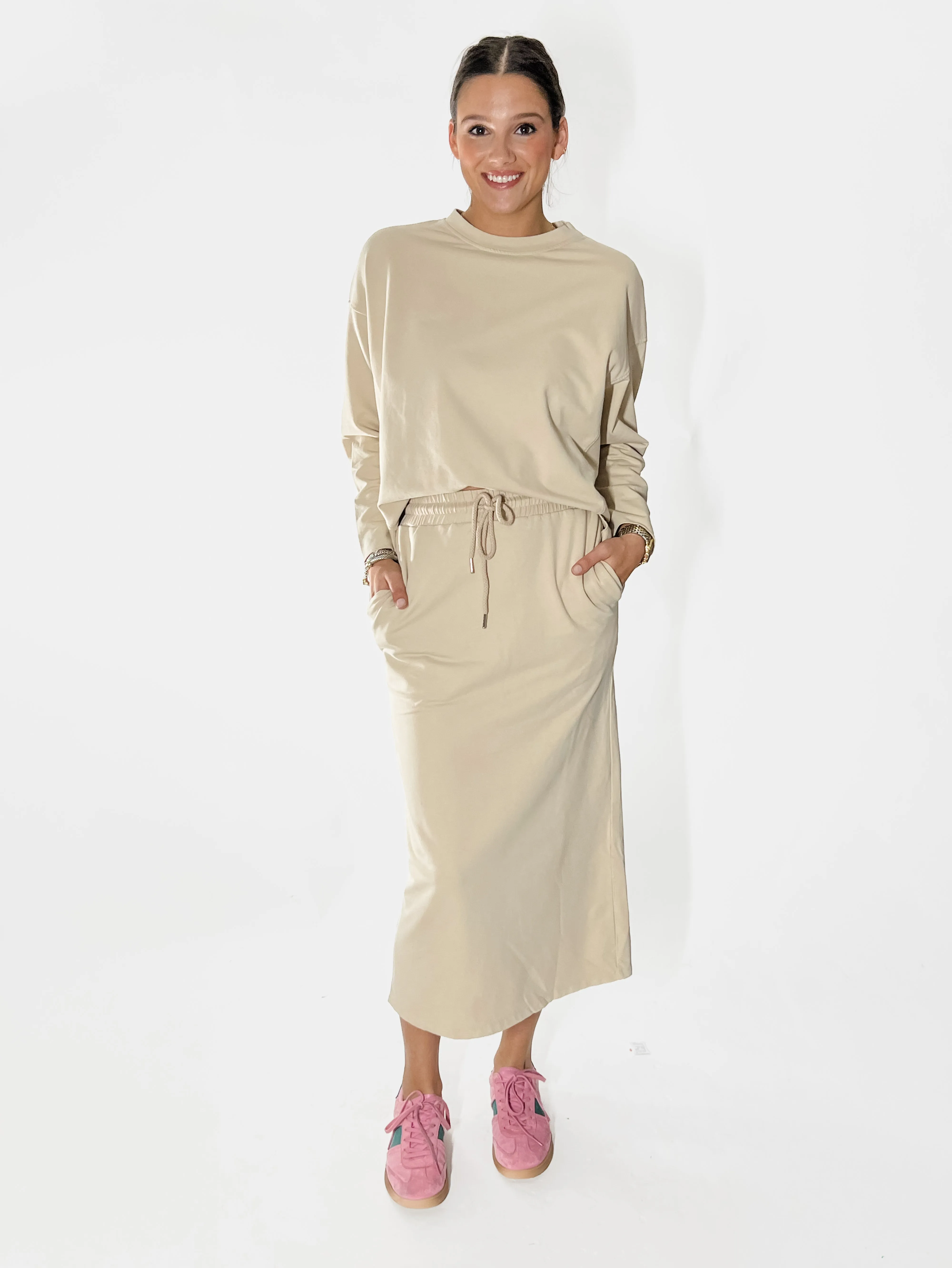 Elle Luxe Lounge Skirt