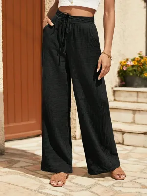 Emma | Wide Airy Pants | Summer Style | Breathable Cotton