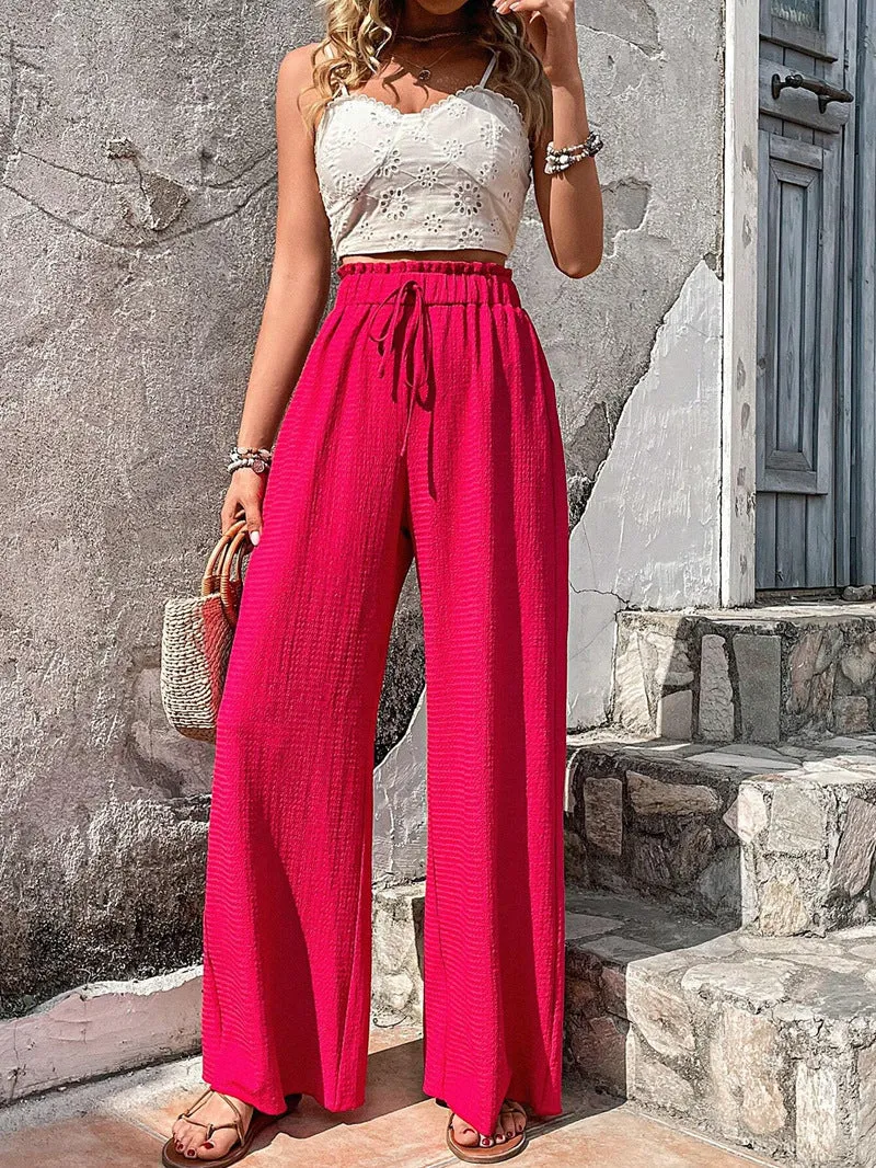 Emma | Wide Airy Pants | Summer Style | Breathable Cotton