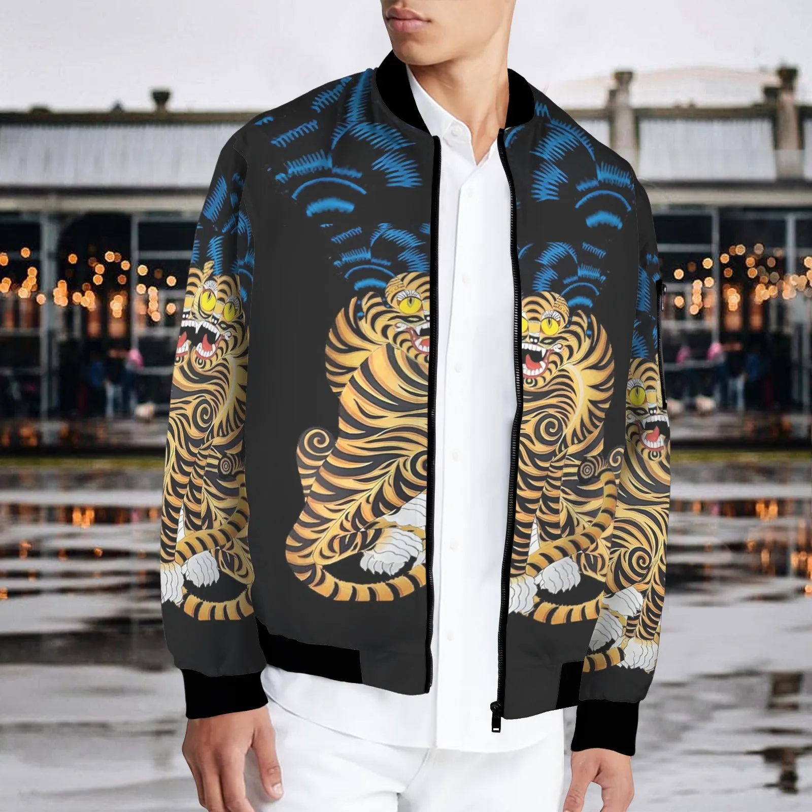Entanglement Men's Bomber Jacket