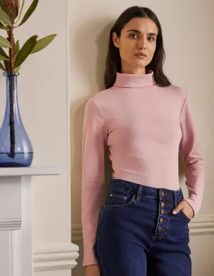 Essential Roll-neck Top-Milkshake