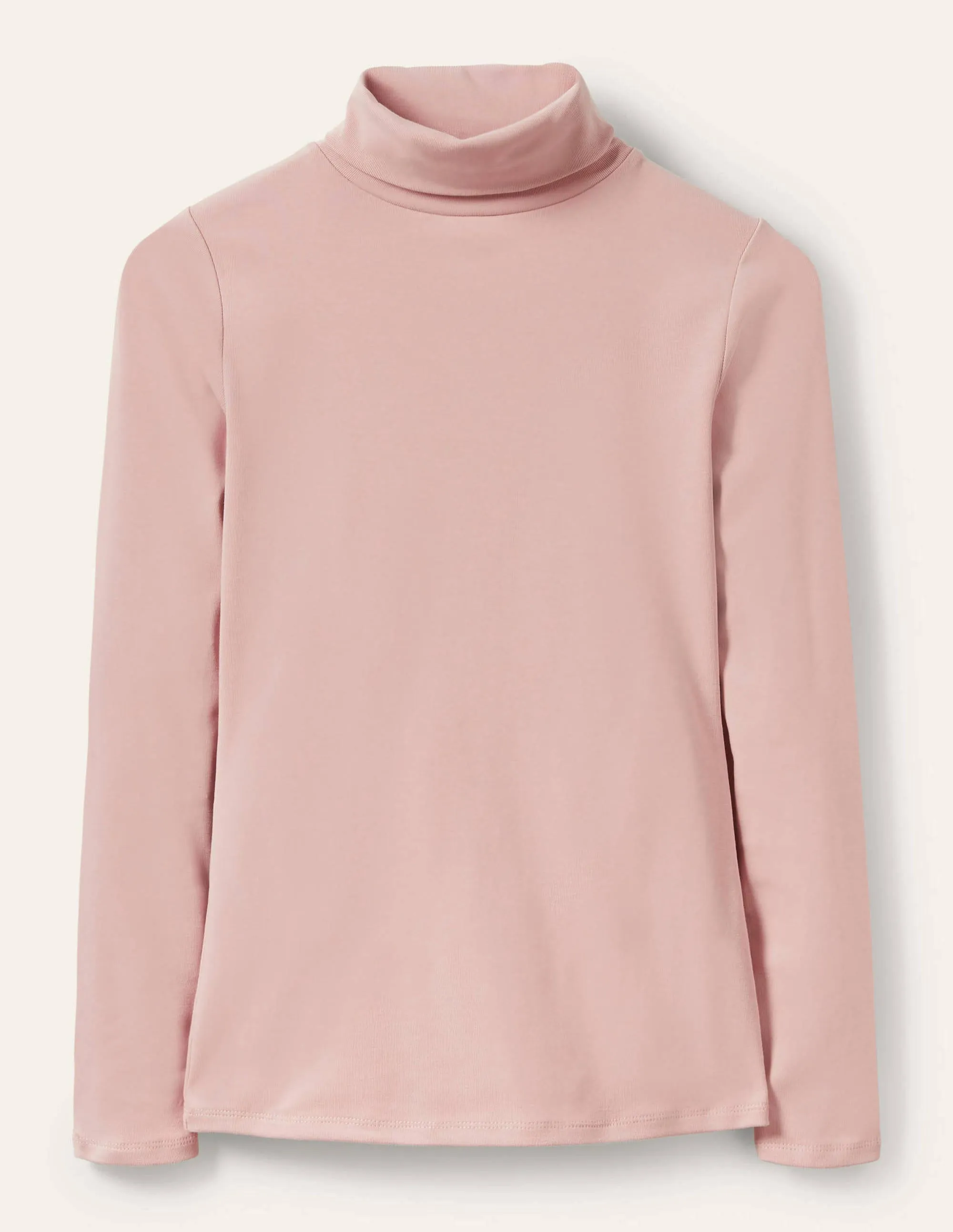 Essential Roll-neck Top-Milkshake