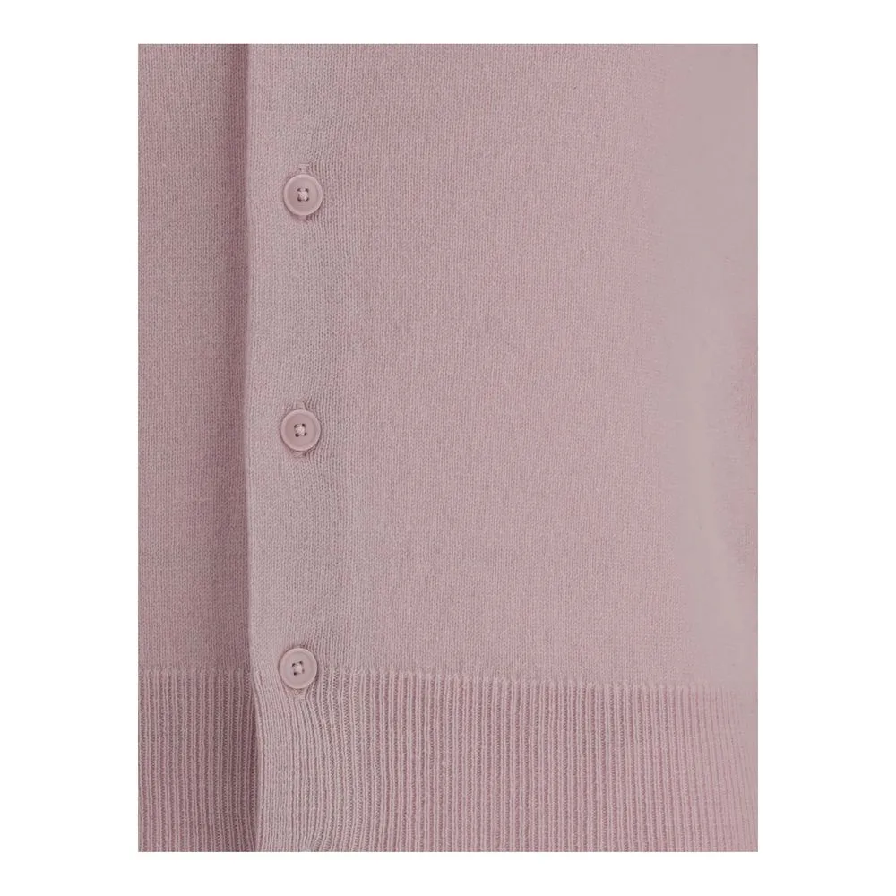Extreme Cashmere Short-sleeve Cardigan