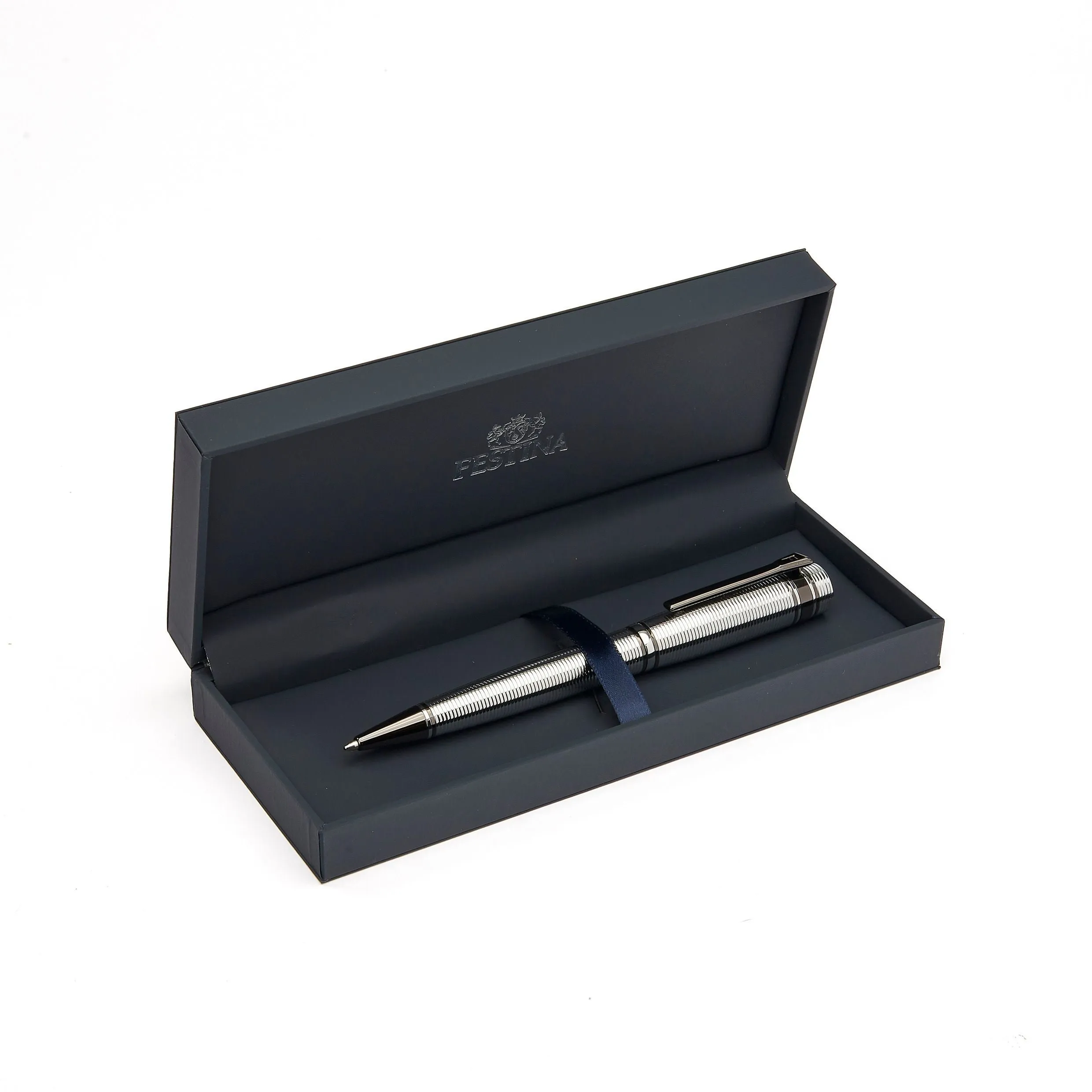 FESTINA FSH4704B - Ballpoint pen Bold Stripe Chrome & Gun