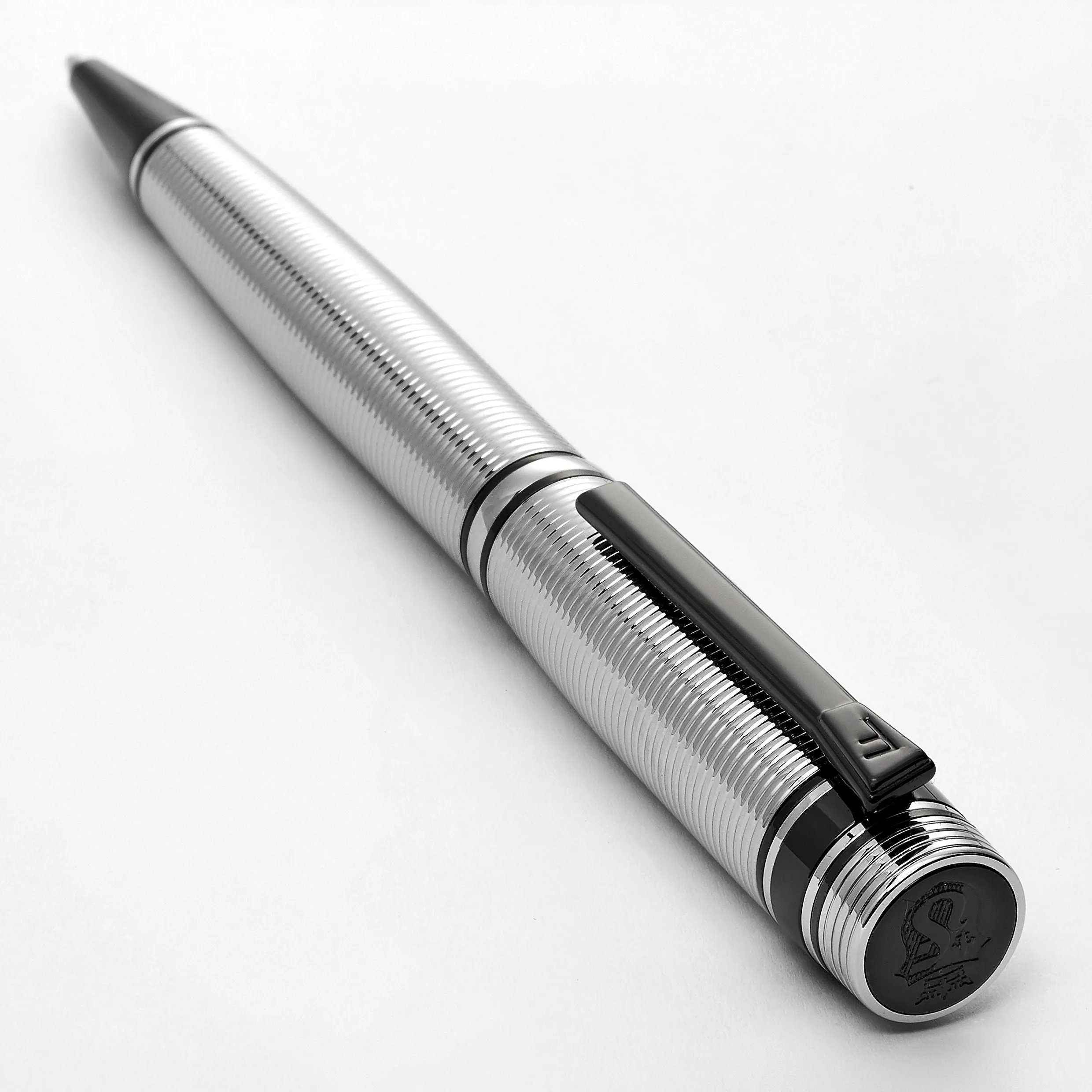FESTINA FSH4704B - Ballpoint pen Bold Stripe Chrome & Gun