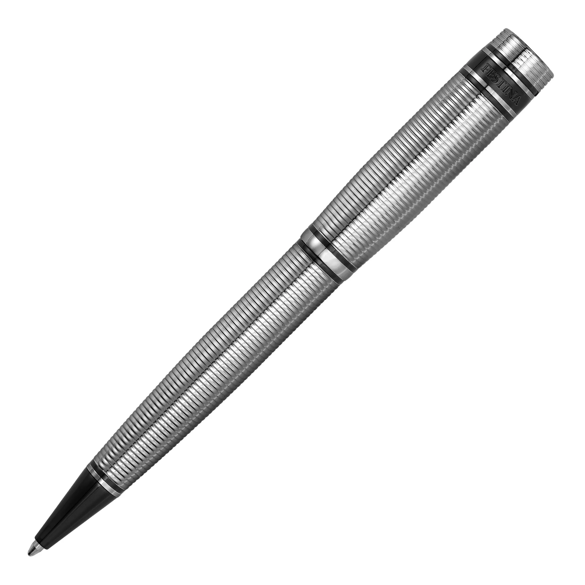 FESTINA FSH4704B - Ballpoint pen Bold Stripe Chrome & Gun