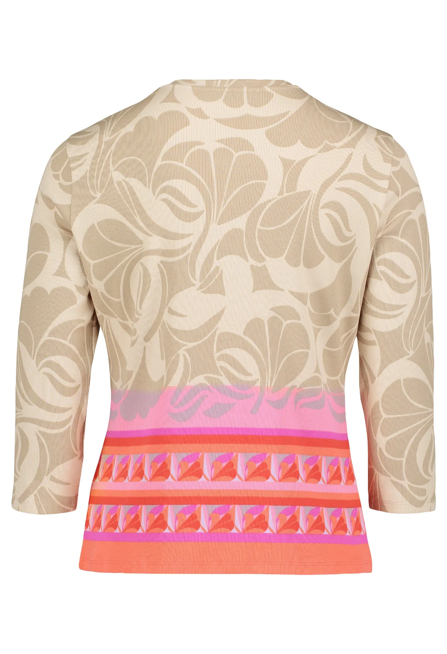 Floral T-Shirt Jacket