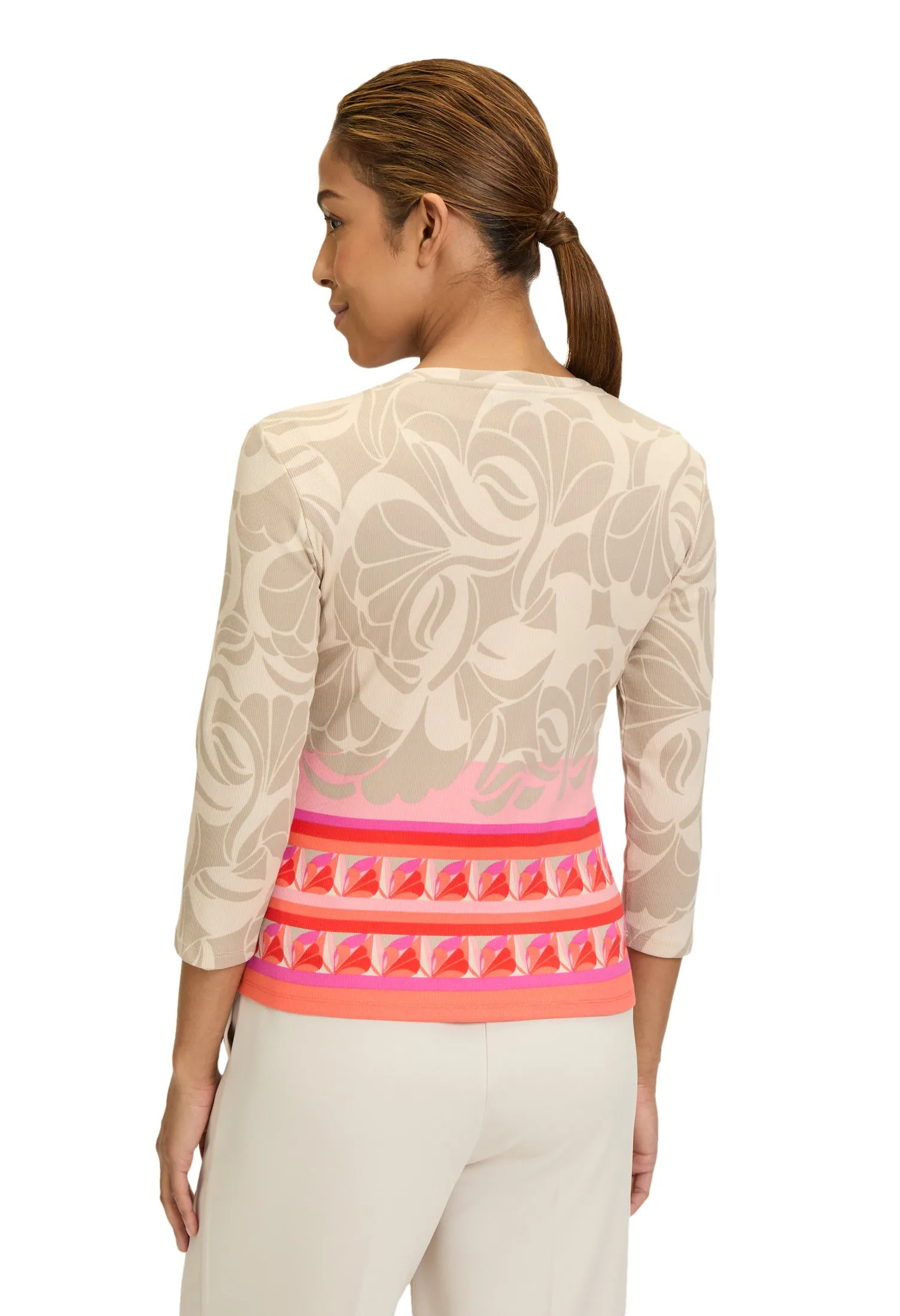 Floral T-Shirt Jacket