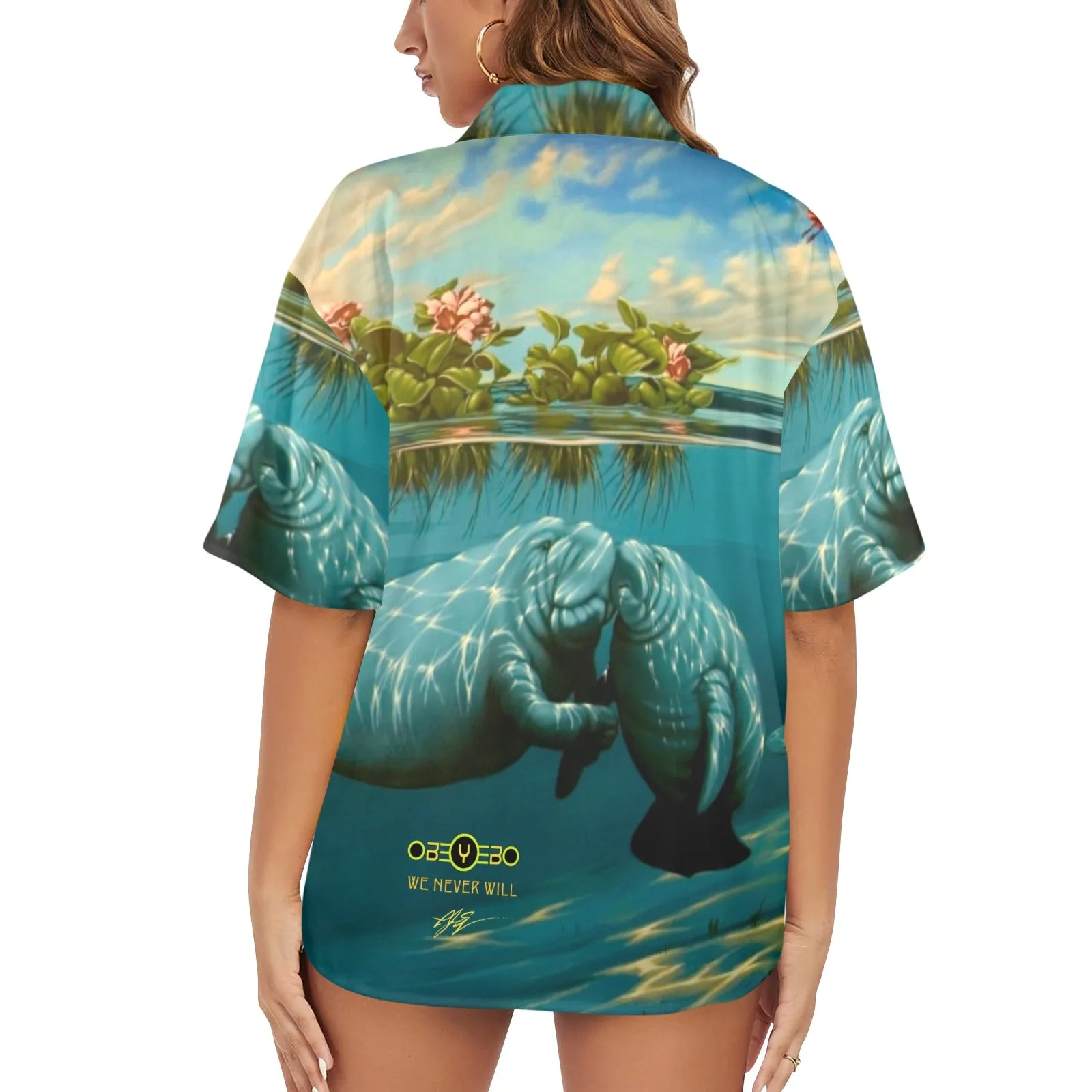 Florida Bay Family Women's Hawaiian Shirt