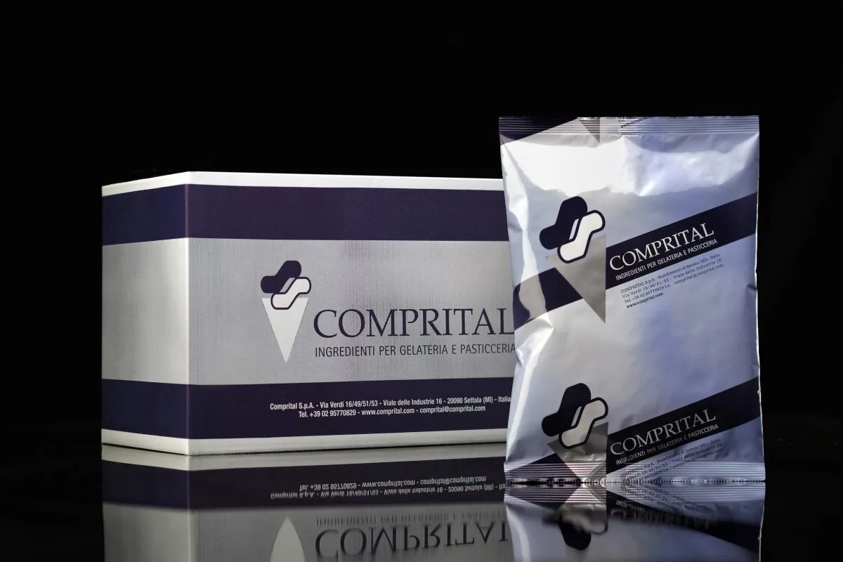 Free Cacao (Chocolate) - No added sugar Artisanal Gelato (light) - Special Base - Case = 10 x 1 kg Bags