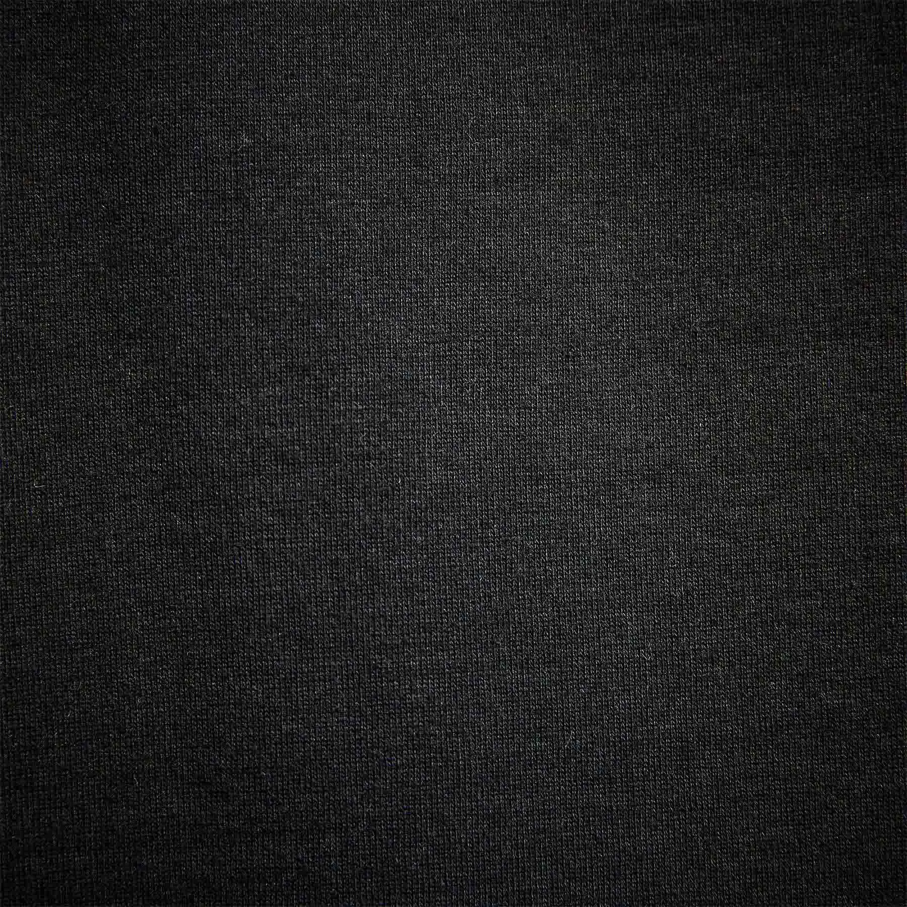 French Terry Funnel Neck - Black