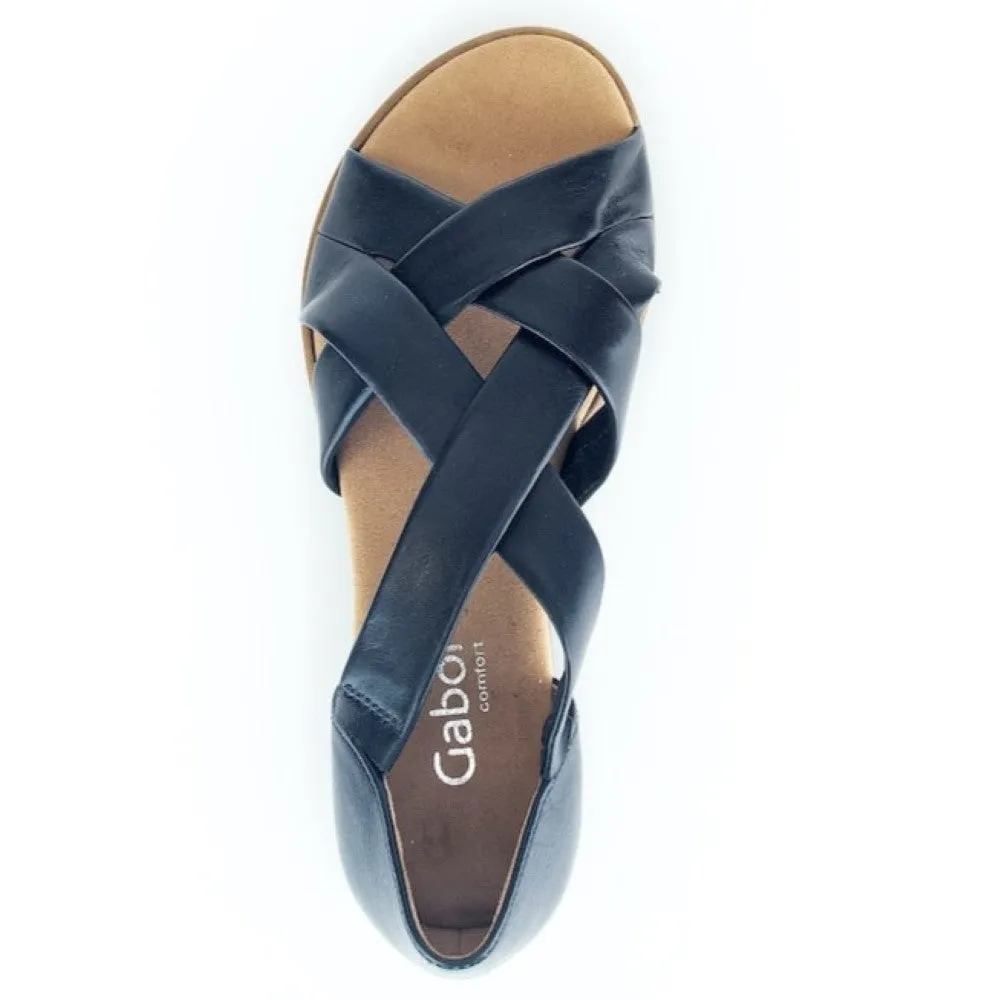 Gabor 42.782 Truth Sandal-NAVY