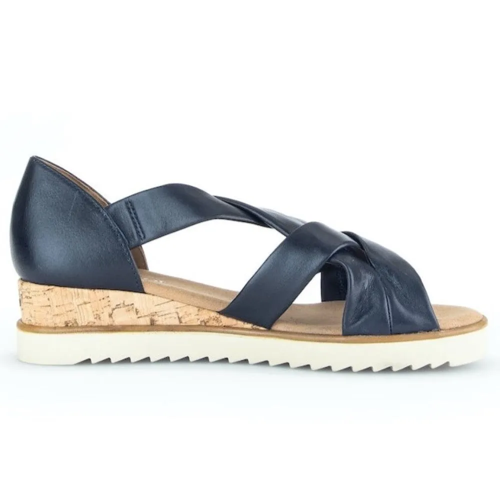 Gabor 42.782 Truth Sandal-NAVY