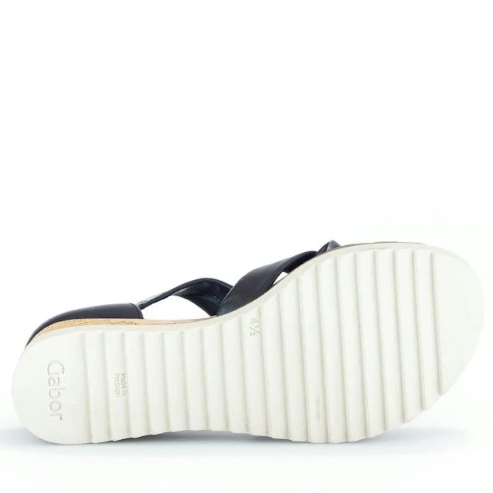 Gabor 42.782 Truth Sandal-NAVY