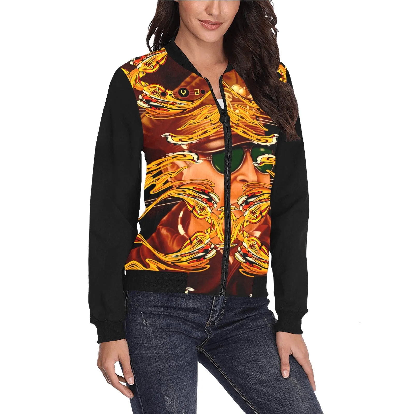 General Douglas MacArthur Women's Bomber Jacket