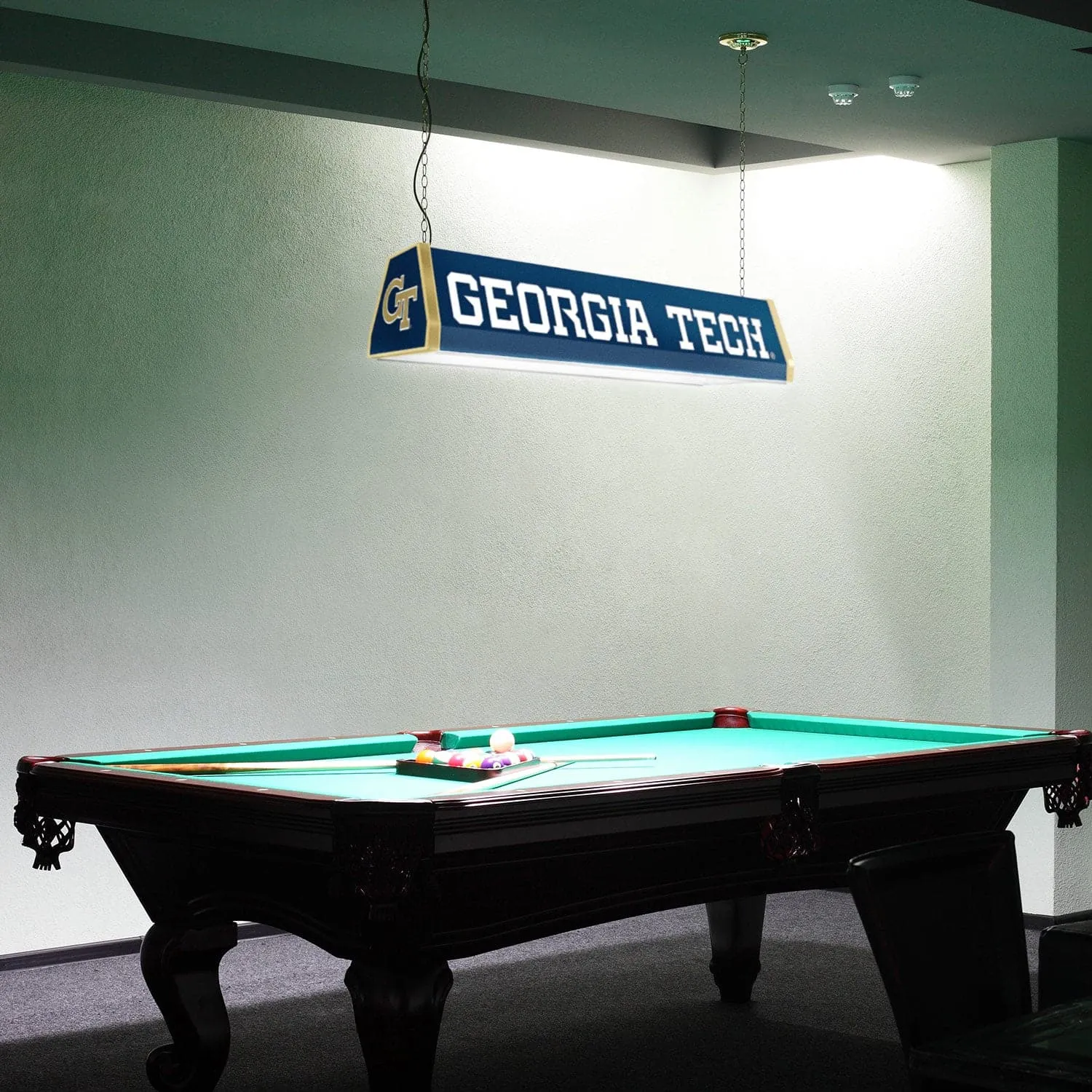 Georgia Tech Yellow Jackets: Standard Pool Table Light