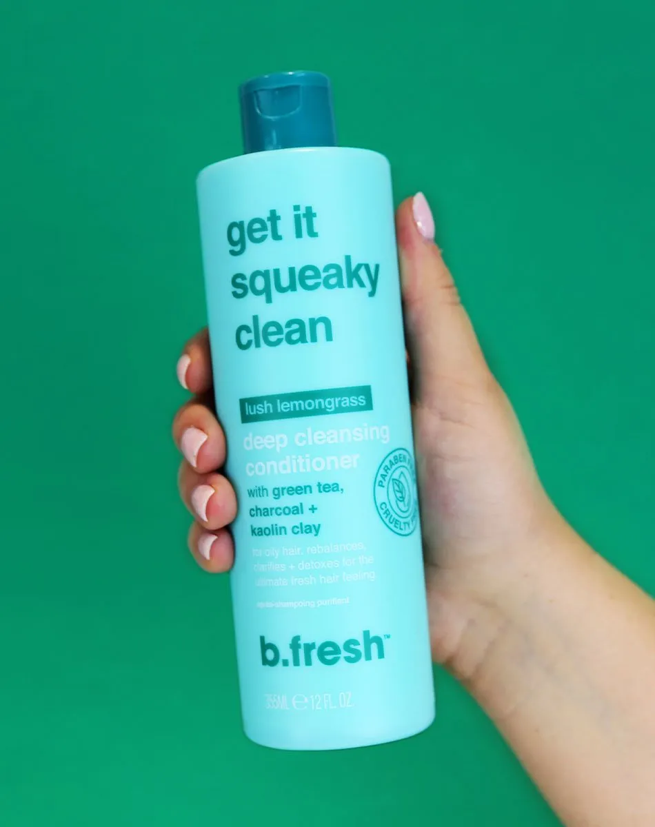 get it squeaky clean conditioner