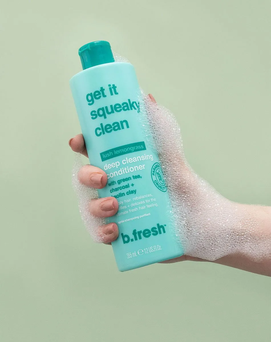 get it squeaky clean conditioner