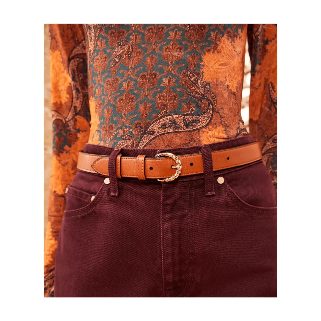GIA TWISTED BUCKLE BELT