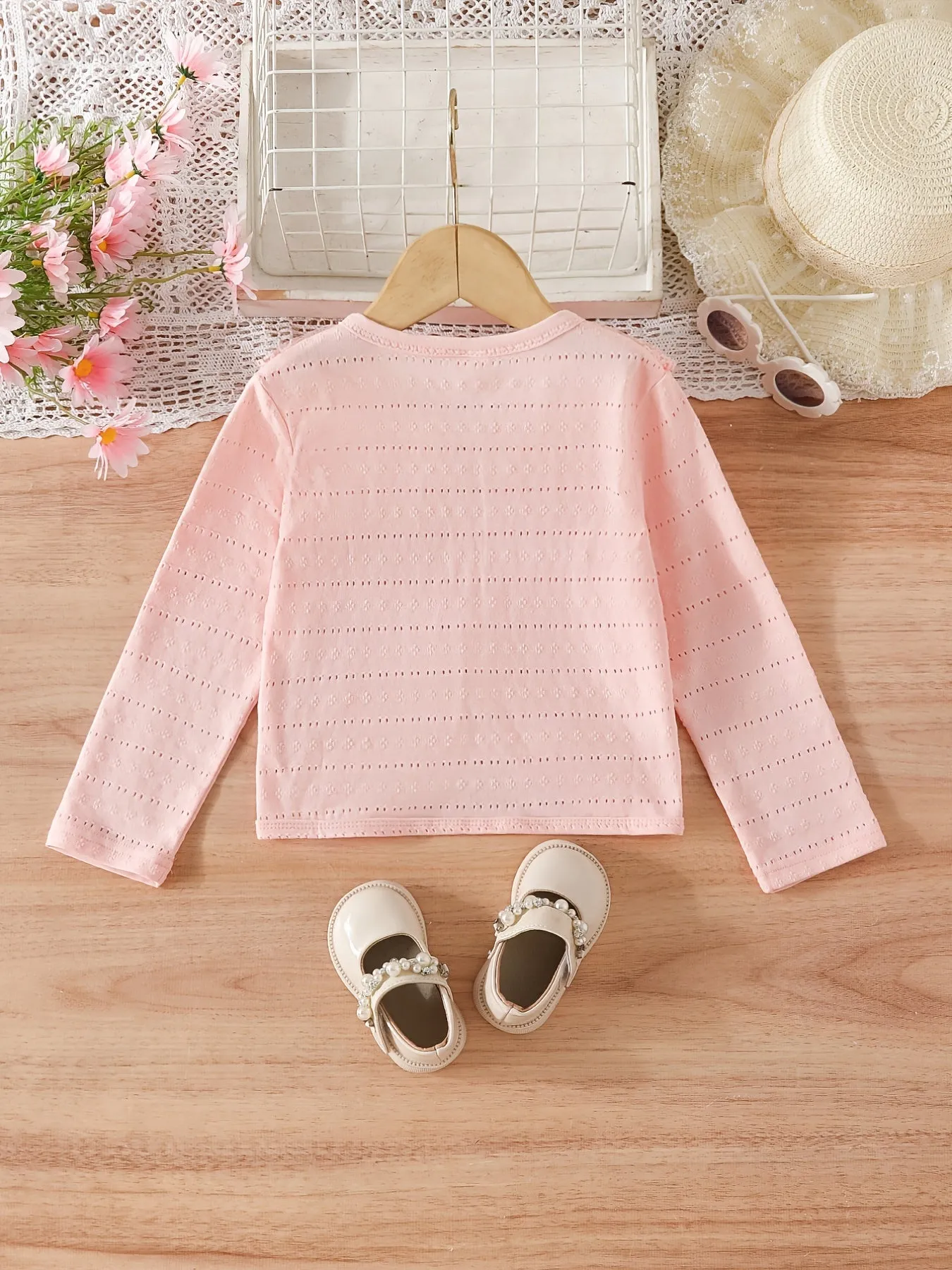 Girls Adorable Floral Cardigan - Lightweight & Versatile Outwear for Charming Spring & Fall Days - Perfect Outdoor Fashion