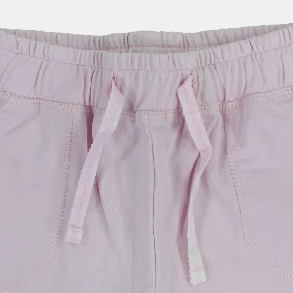 Girls Cotton Shorts - Soft Colors