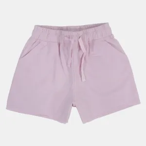 Girls Cotton Shorts - Soft Colors