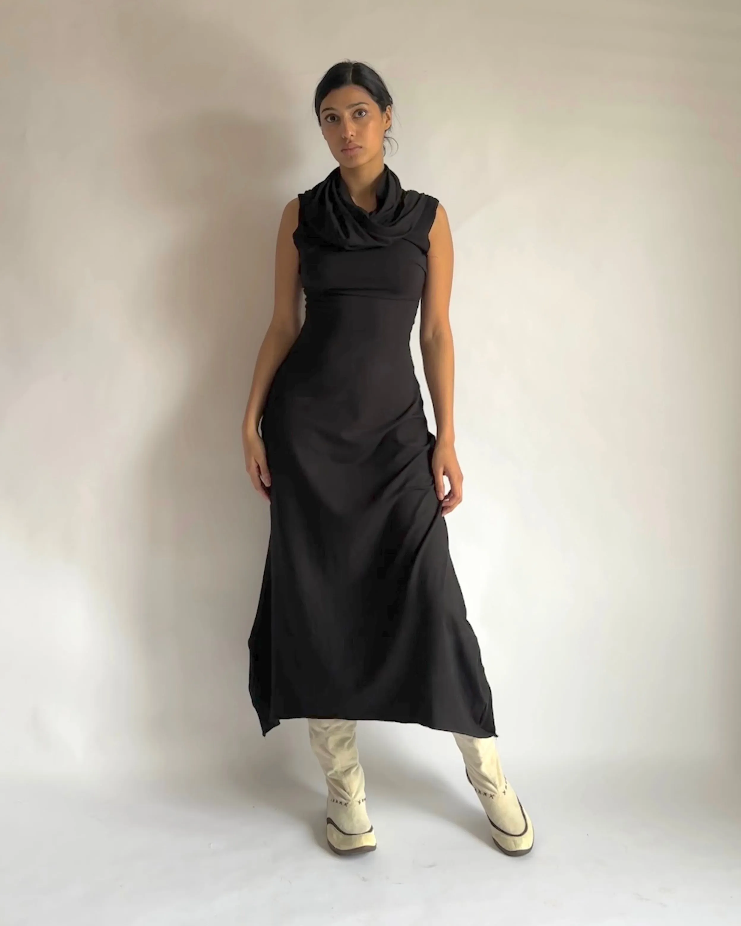 gladiatrix maxi dress / earth tones
