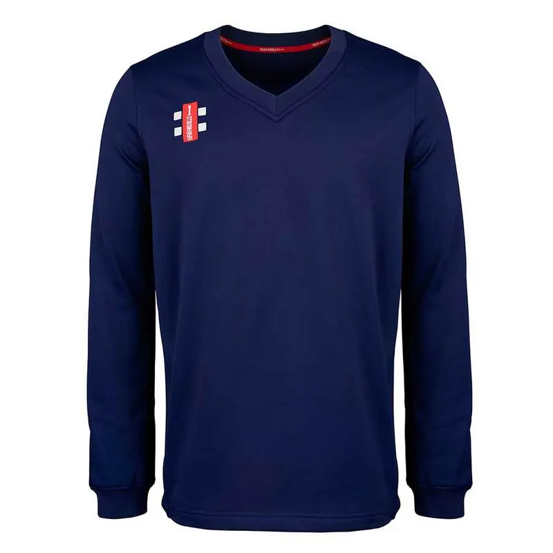 GN Pro Performance Cricket Sweater - Navy